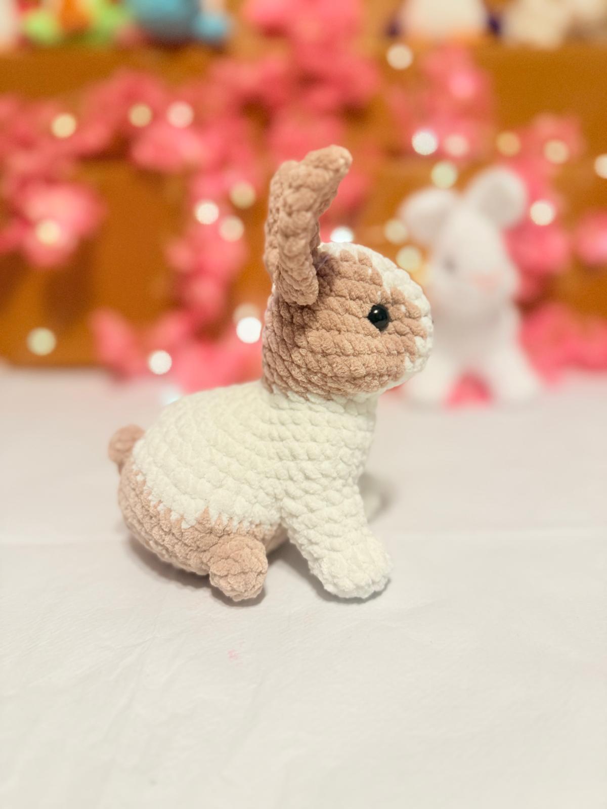 Chrochet bunny plush